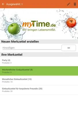 myTime.de android App screenshot 1